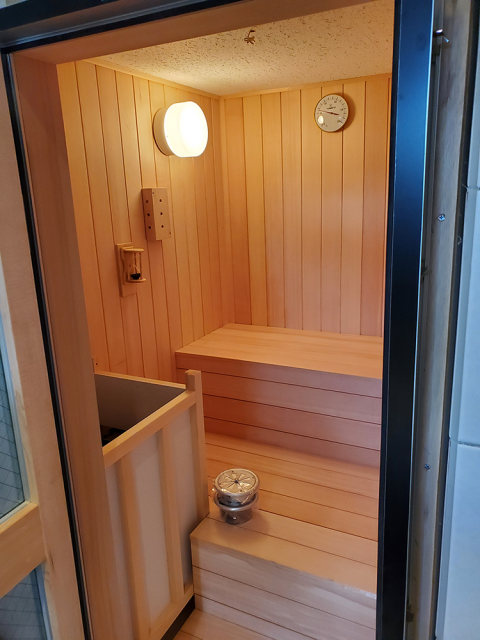 画像：ホームサウナ